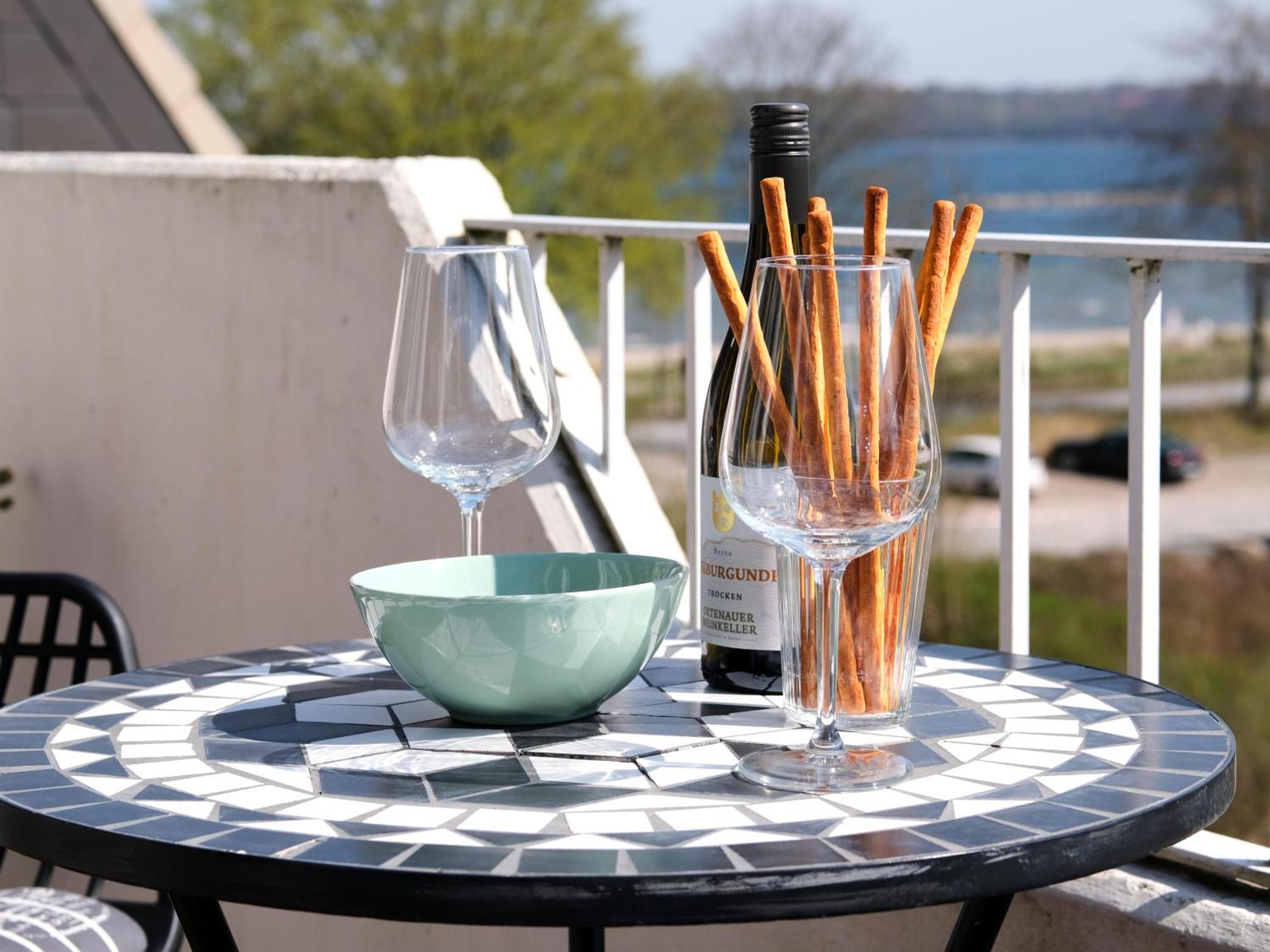 Ostsee, Wunderschoene Wohnung Mit Meerblick Harrislee Exterior photo